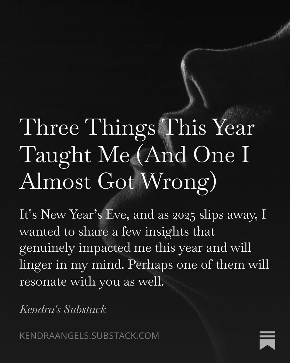 paramour_noir's tweet image. Read my humble insights from 2025, and I hope they might help you in some way.

open.substack.com/pub/kendraange…