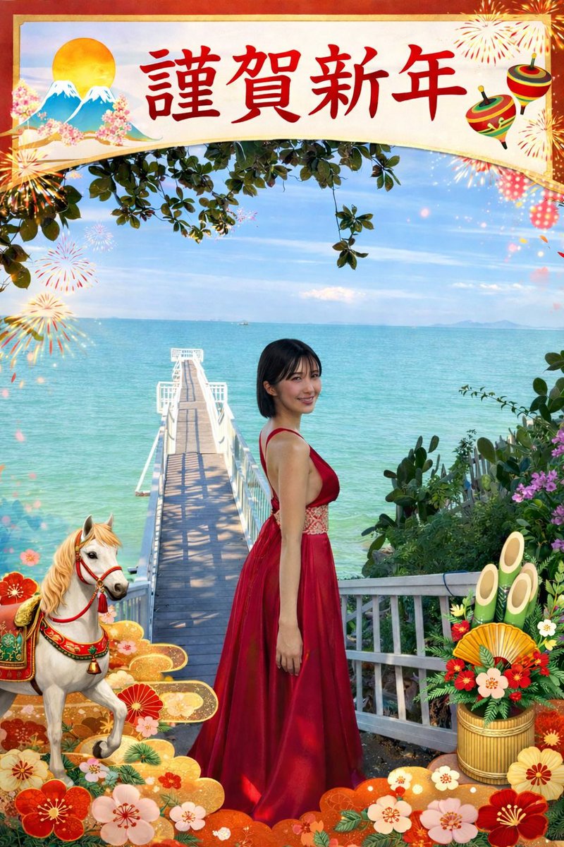 明けましておめでとうございます💕

2026年も私と一緒に、
素敵な1年を過ごそうね🐴🔥