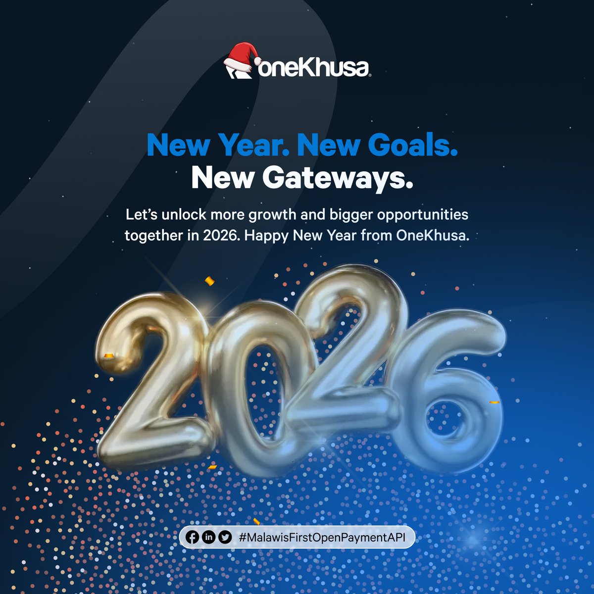 New Year! New Goals! New Gateways 🔥
#fintech #payments #onekhusa