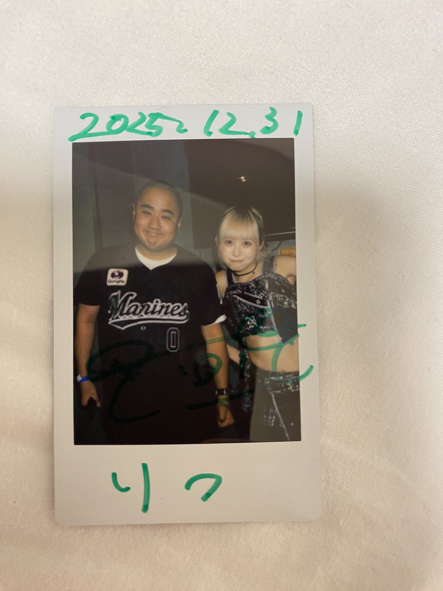 さや香 無限大 シブゴゴ 特典 チェキ 2025年 沙良さらさ チェキ枚数4枚 ※年越しライブ後の特典会のチェキは