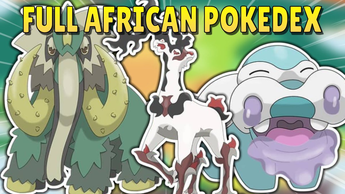 🔴NEW VIDEO!!🔴 
Check out the Full Pokedex video for the Avanna Pokemon region - A Fakemon region based on Africa!   

Amazing Fakemon designs here!   

CLICK ➡️youtube.com/metalfear4