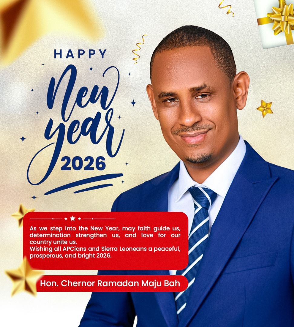 Hon. Chernor Ramadan Maju Bah tweet media