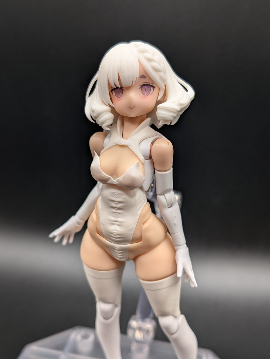 メガミデバイス オリジナル改造 塗装 st-gear RASCALヘッド 朱羅他 製作レビュー】#メガミデバイス 朱羅 忍者 枢 を1/12バイク Kawasaki