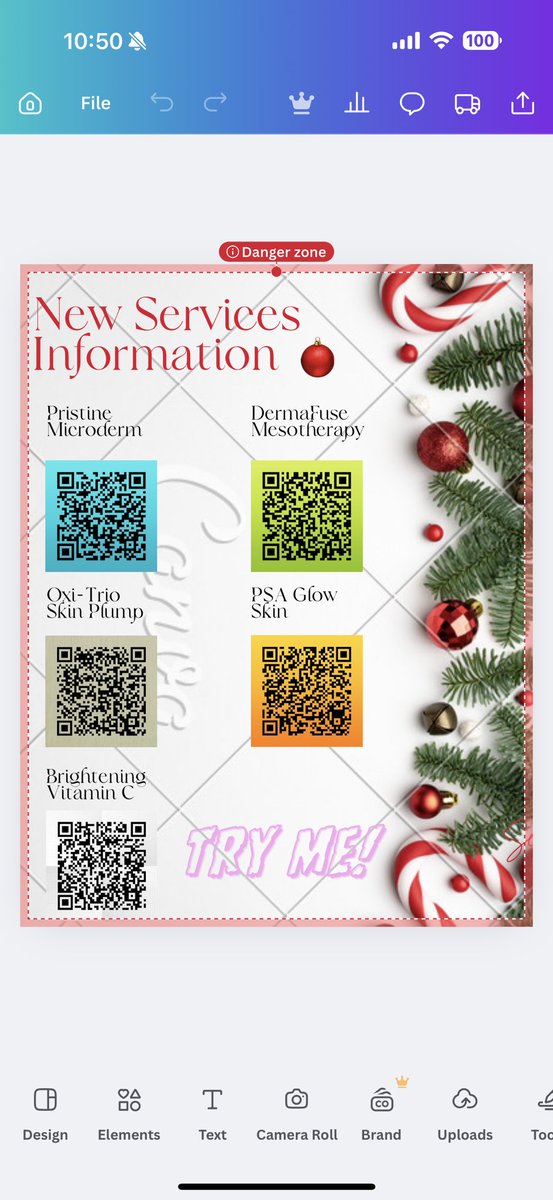 MagnifiqueLaser's tweet photo. Scan and Learn about our Special Facials!
Happy New Year!🎊🎆 https://t.co/v6wSovi7TD