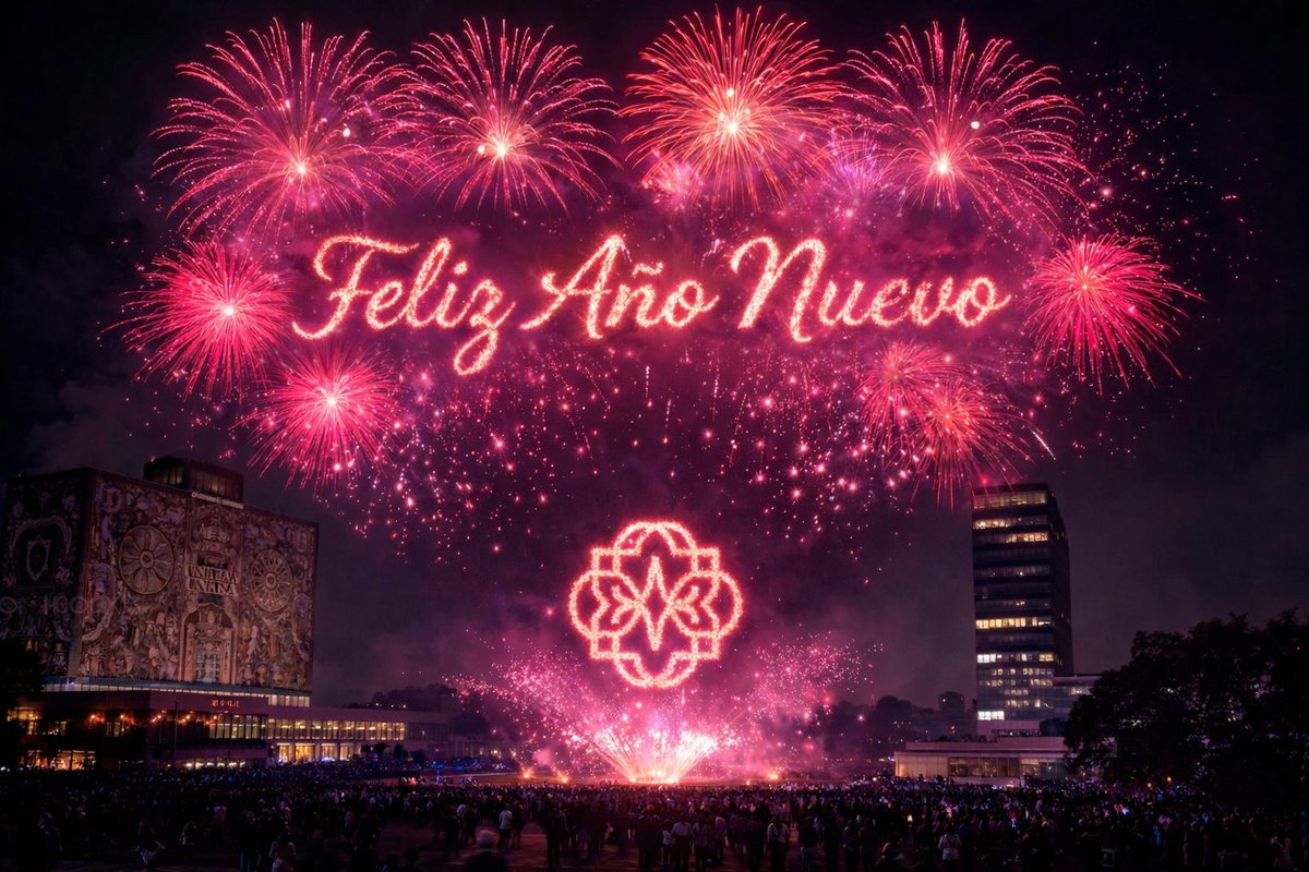 Damos la bienvenida a un año de retos y oportunidades para crecer, innovar y avanzar en conjunto. 🫂 Gracias por ser parte de esta #comunidad, que el nuevo año esté lleno de logros y bienestar. 🤍
Proyectos en puerta están por venir 🤭

¡El #SECyT te desea un #FelizAñoNuevo2026!