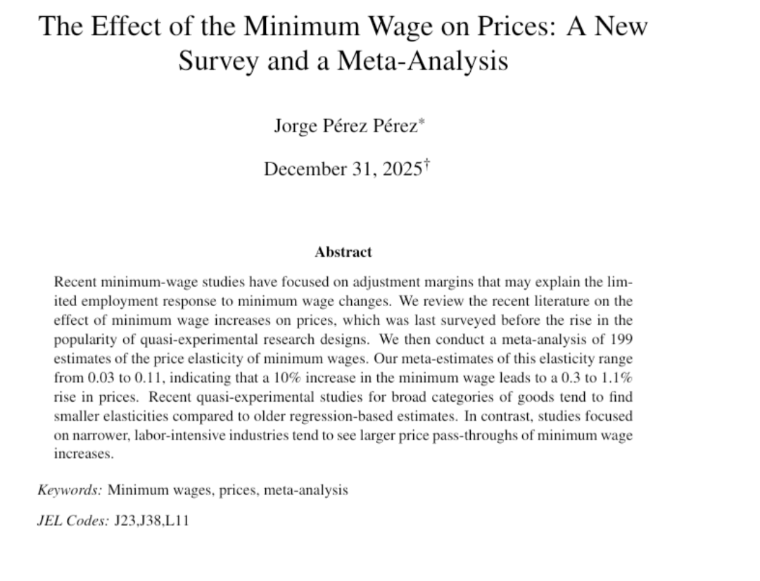 jorpppp's tweet photo. ¿Cuánto podrían subir los precios por el aumento del #salariominimo en #Colombia?

De 0.7 a 2.5%, de acuerdo a trabajo en curso sobre el efecto del salario mínimo en los precios. 

Los precios de productos intensivos en trabajo (restaurantes, peluquerías) podrían subir más. https://t.co/C3DFc4DtYo
