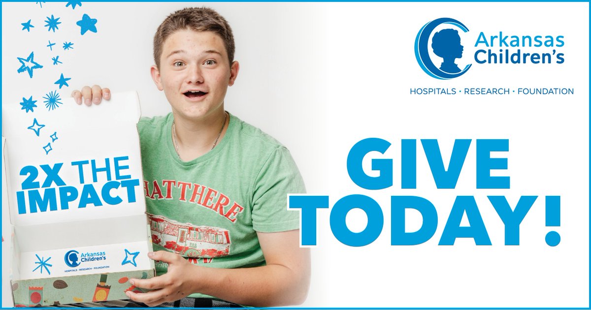 It’s the last day of 2025! 🎉 But there’s still time to make an impact on the children of Arkansas and the surrounding regions.

Make a year-end gift today and it will be matched up to $200,000 thanks to a generous, anonymous donor.

Give today at bit.ly/YearEndAC