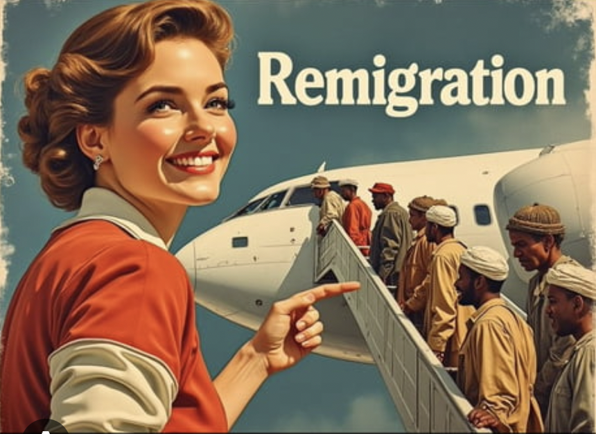 Un billet d'avion vol direct coute beaucoup moins cher qu'un mois de subvention sociale. Offrez leur le cadeau de la réunification familiale à faible coût.