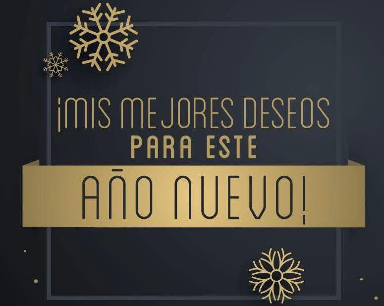 Salud, esperanza y buenos momentos en este 2026.

Feliz Año Nuevo.