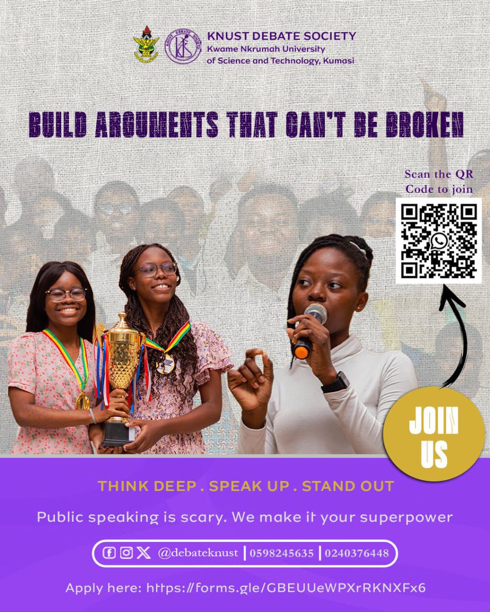 KNUST DEBATE SOCIETY tweet media