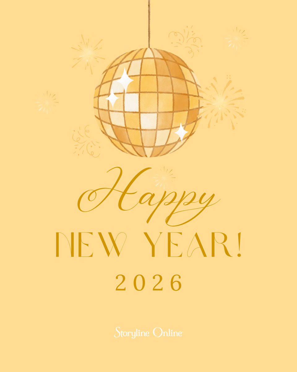 Happy New Year! We’re turning the page to a brand-new year. Thanks for reading with us! ✨ Cheers to another year of new stories ahead in 2026. ❤️📚