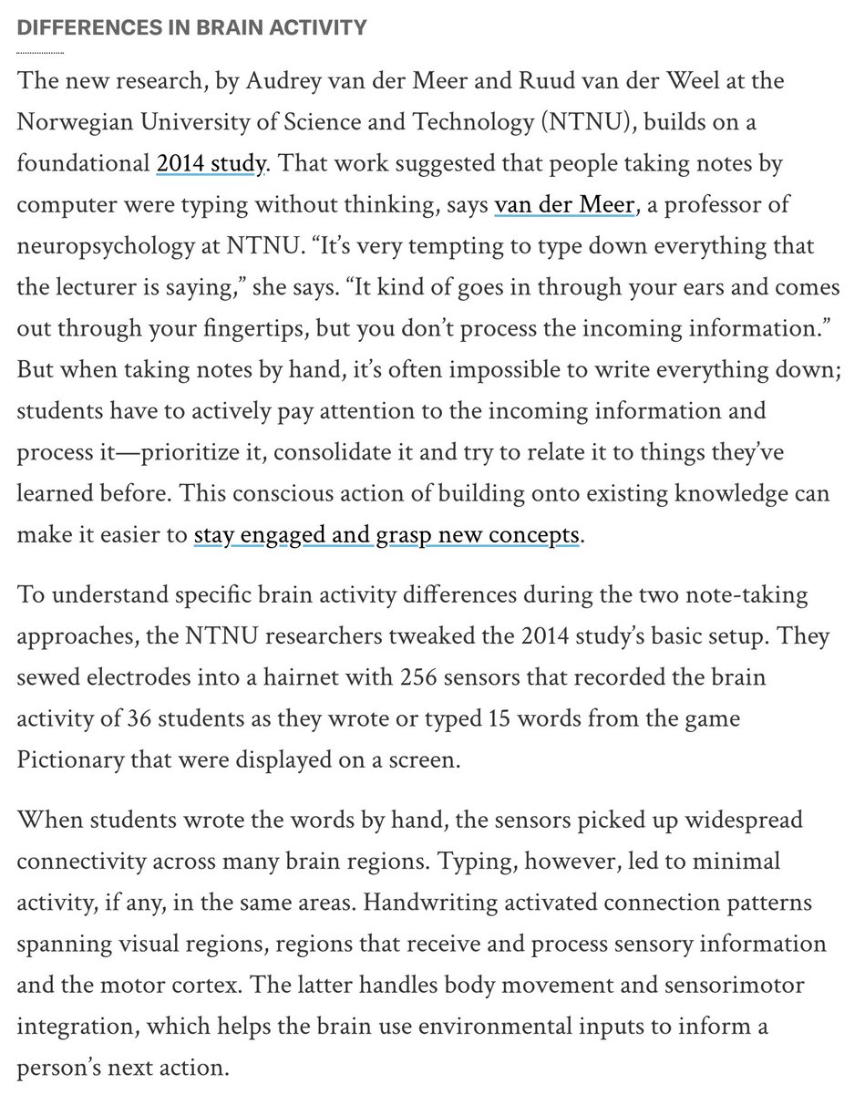 Start writing. 

Not typing, handwriting. 

You'll learn more, retain more information, and level up against digital-only peers. 

Long live handwriting.