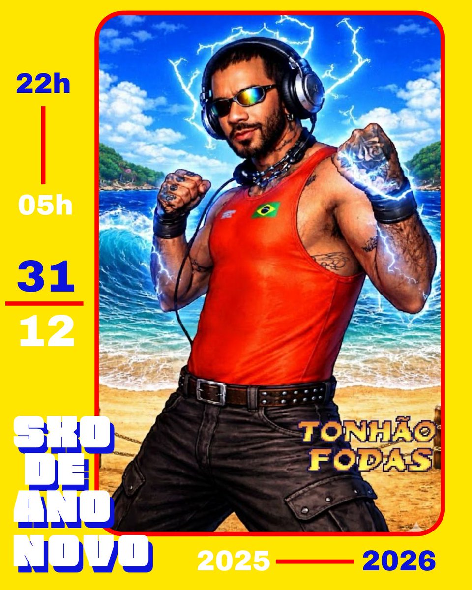 PROMO
🎟️ Duas cortesias para SXO DE ANO NOVO  hoje (31) a partir das 22h com direito a espumante 🍾 e mesa de frutas 🍇

PUBLIQUE 👇🏽UMA FOTO DE QUAL POSIÇÃO VOCÊ VAI ESTAR QUANDO COMEÇAR 2026!

Ganha a imagem com mais engajamento  e a que julgarmos a melhor. Resultado às 19h!