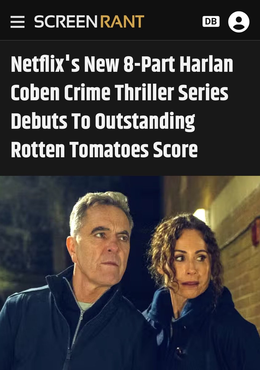 Harlan Coben tweet media