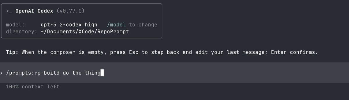 RepoPrompt cli screenshot