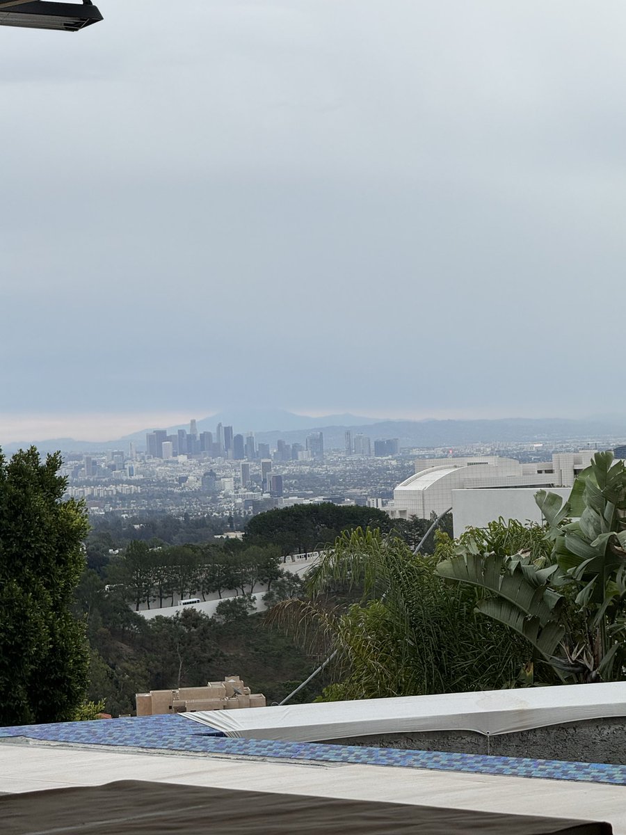 Downtown Los Angeles last day of 2025