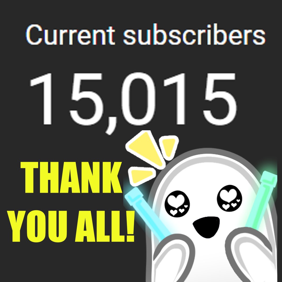 RaveSpecter's tweet image. ❤️ WE HIT 15K SUBSCRIBERS ❤️