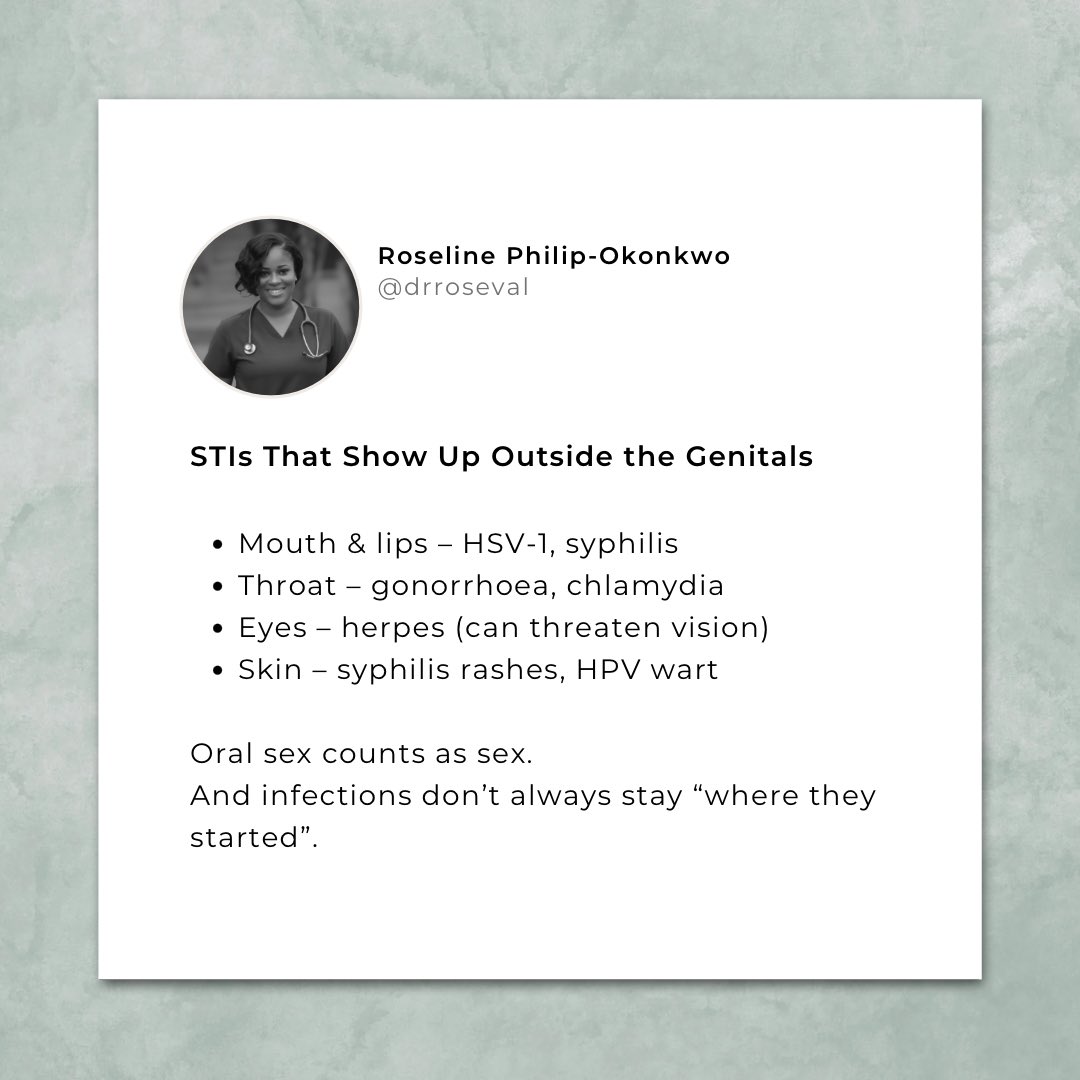 drroseval's tweet photo. #sti #sexualhealth #health https://t.co/2b5wr7pJnF