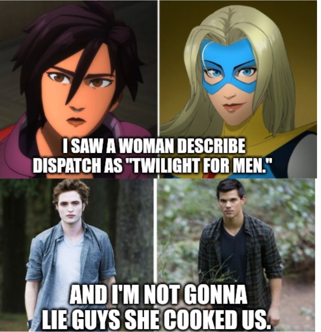 kabrutusdeid's tweet image. I didn't even play Dispatch but ngl it made a lot of sense to me