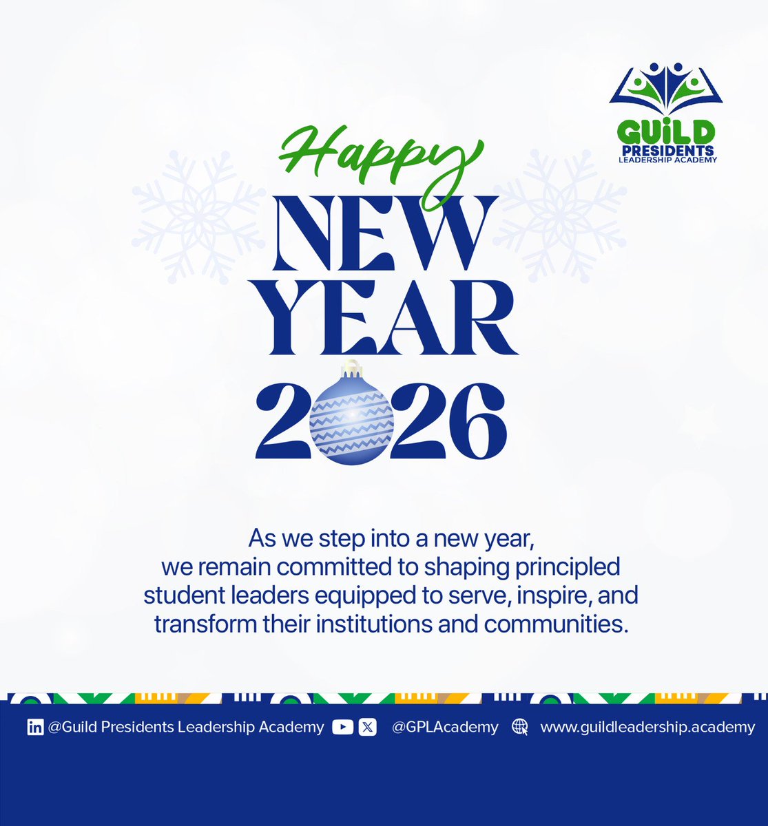 Guild Presidents Leadership Academy tweet media