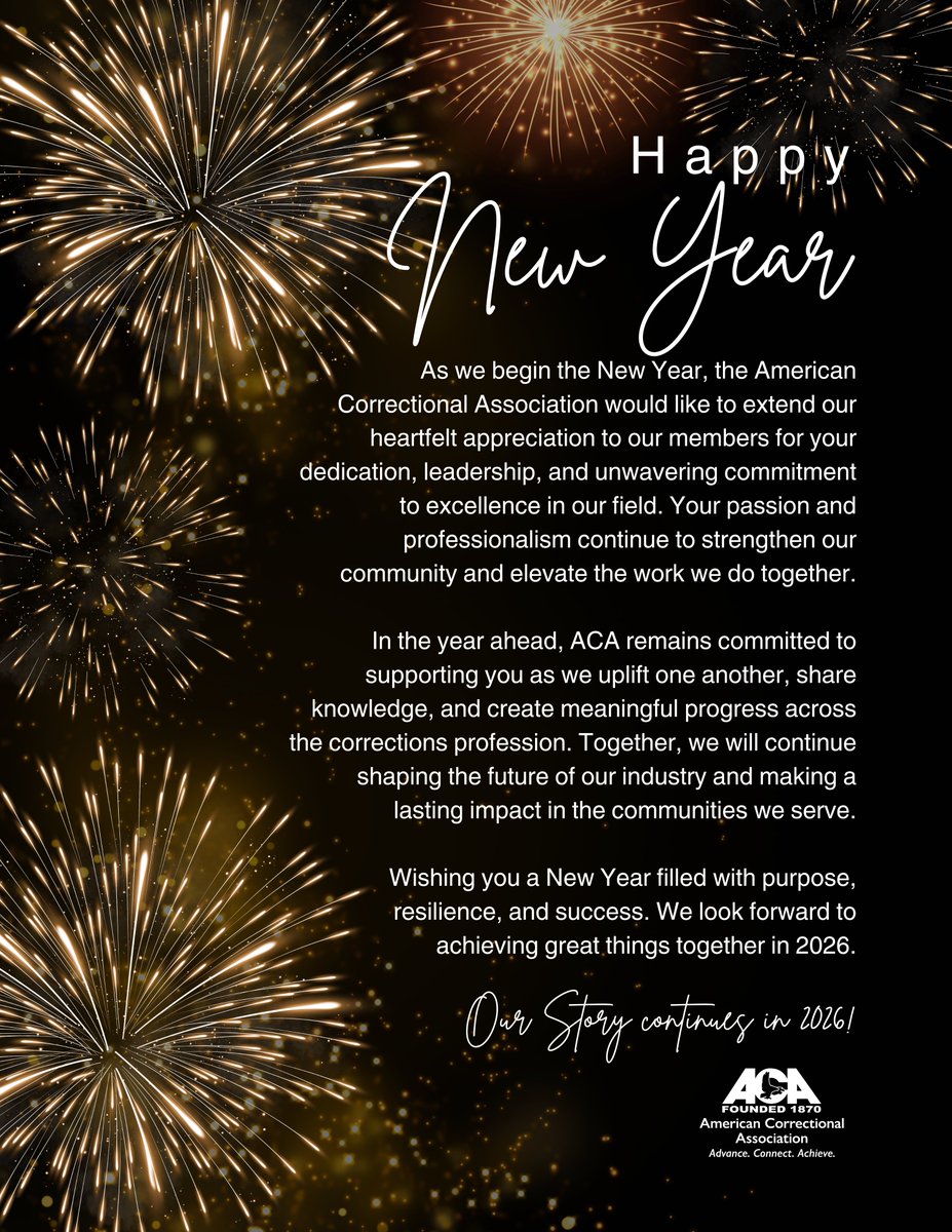 American Correctional Association tweet media