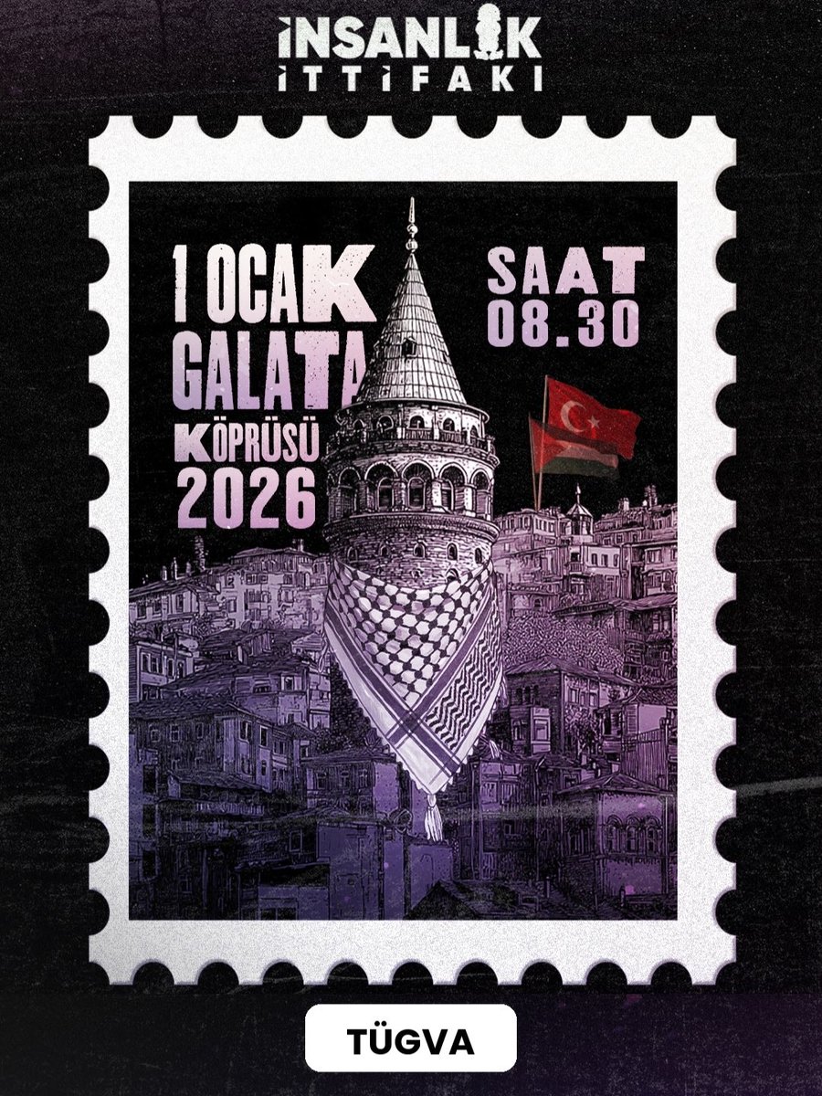 tugvaTR's tweet photo. Sen de linke tıklayarak 1 Ocak Yürüyüşü hatıra biletini oluşturabilirsin!

🔗 https://t.co/N5jPnW6EVJ

#JusticeForGaza https://t.co/UMat8hXJoL