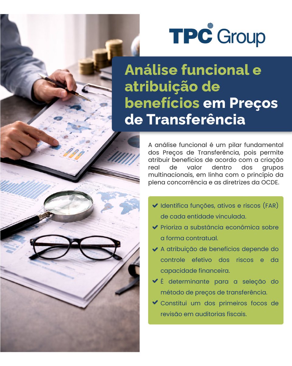 TPCGroup_'s tweet photo. 🔍 Em Preços de Transferência, a análise funcional é fundamental para atribuir benefícios de acordo com a criação real de valor, o controle de riscos e a substância econômica.
https://t.co/fMZXq5aLl6
#TPCGroup #TransferPricing #FunctionalAnalysis #InternationalTax https://t.co/dBRBBIOeru