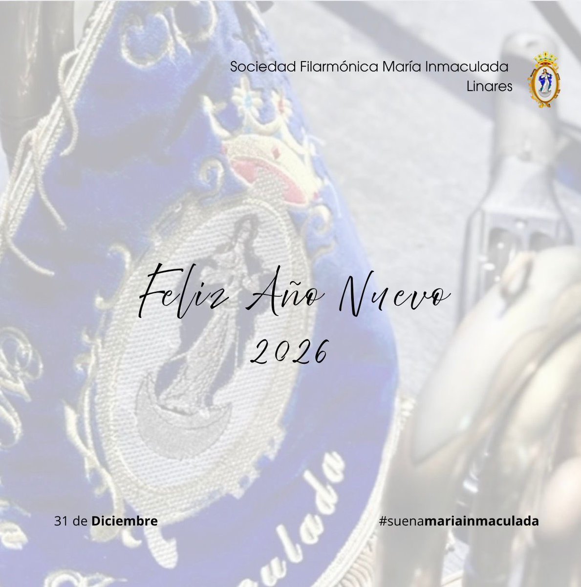 Damos la bienvenida a un nuevo año lleno de música, ilusión y momentos compartidos. Gracias a todos los que formáis parte de esta gran familia y a quienes nos acompañáis en cada nota. 

¡Feliz Año Nuevo!

#suenamaríainmaculada #banda #linares