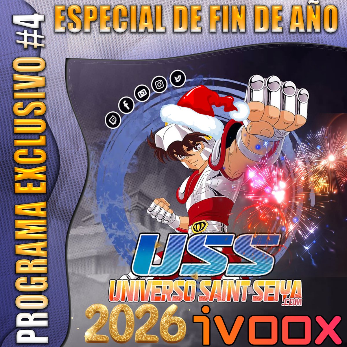 PROGRAMA EXCLUSIVO PARA IVOOX - Especial Fin de Año 2025
🔴¡¡QUE ESPERAMOS DE SAINT SEIYA PARA EL AÑO 2026!!🔴
🔗 go.ivoox.com/rf/165616099

#SaintSeiya #USSPodcast