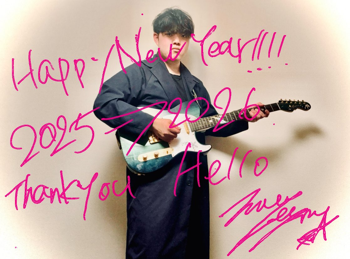 🎍HAPPY NEW YEAR🎍

Hello 2026！！！！

今年もよろしくお願いします✨✨🙏