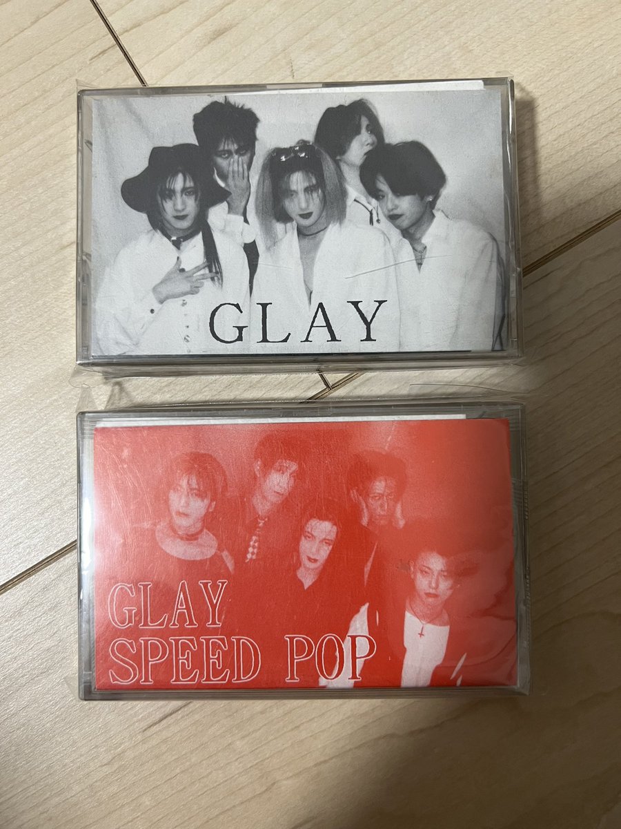新年早々のカセットテープの話題は… GLAYのデモテープ「SPEED POP」と