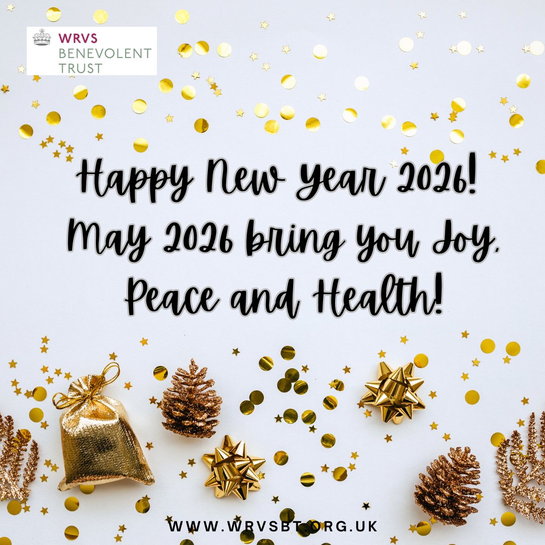 Happy New Year! In 2026, we will continue our mission to help past or present volunteers or staff of the Royal Voluntary Service who find themselves in need of financial assistance due to an urgent need or crisis. So If you or someone you know can benefit, let them know about us!