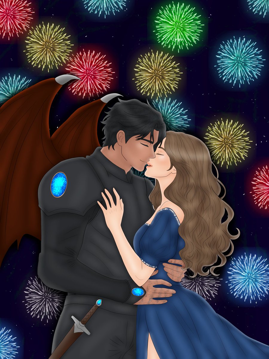 bibisdraw_s's tweet image. Happy New Year🦇🌺

#elriel