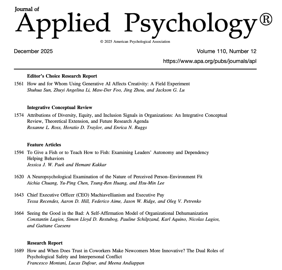 The JAP Editor's Corner tweet media