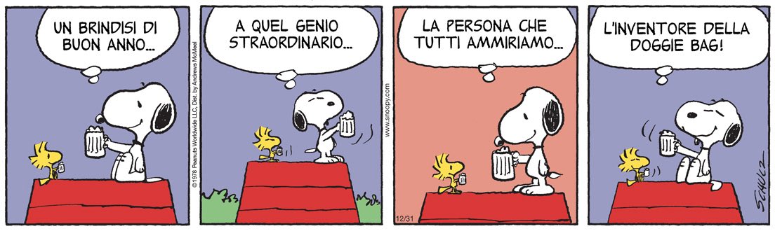 Per chiudere l’anno in allegria: