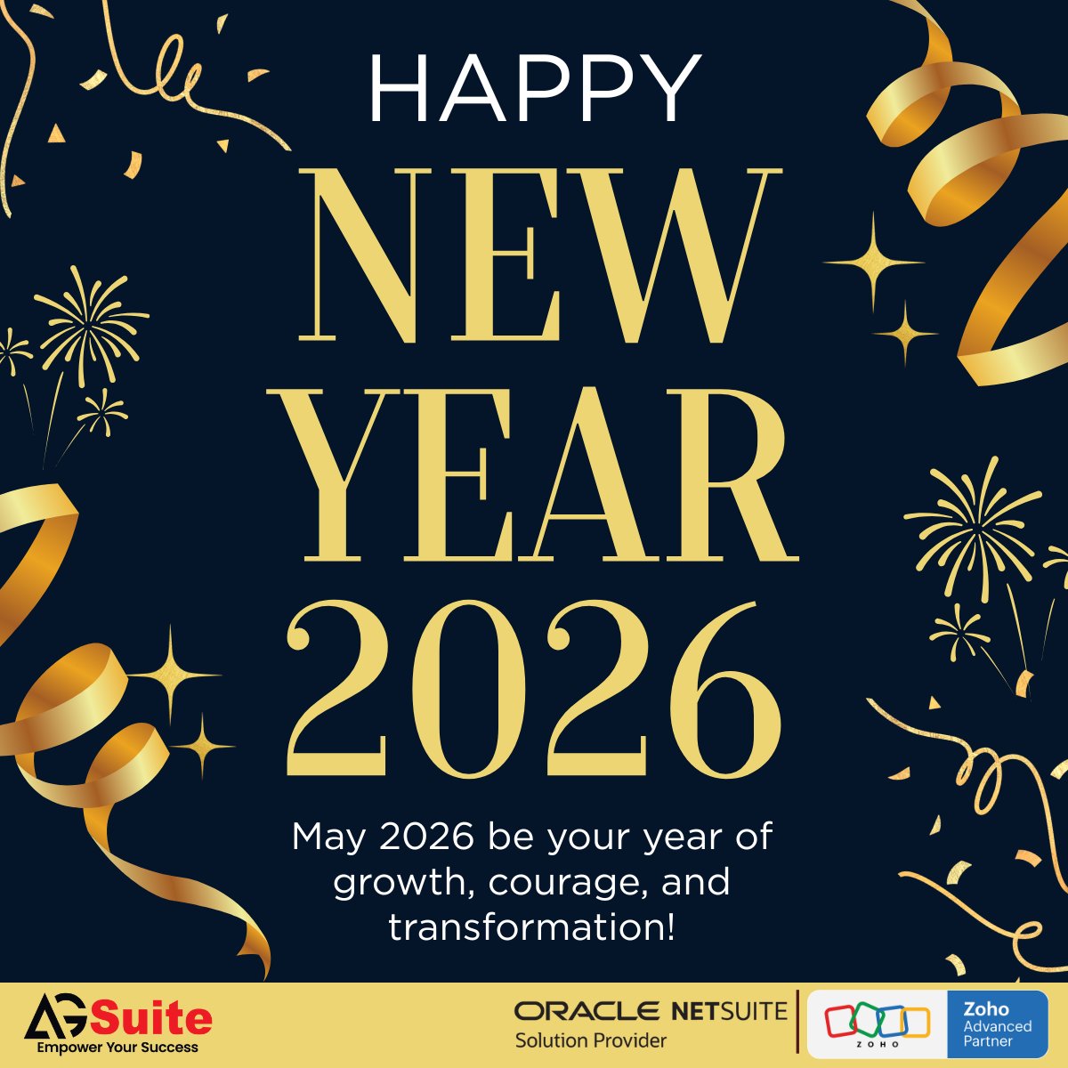 🌟 Welcome 2026 with hope, positivity, &amp; fresh opportunities. May the New Year bring success, happiness, and meaningful milestones in every journey. Wishing you all a prosperous and joyful New Year! 🎉✨
 
#HappyNewYear2026 #NewYearVibe #FreshStart #NewYearHope #GoodVibesOnly