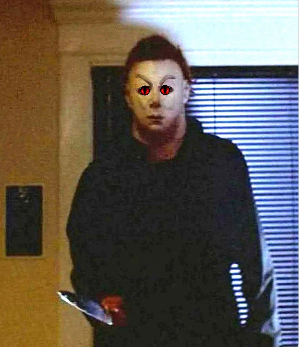 BSimpski's tweet image. It’s like if you did this to Michael Myers