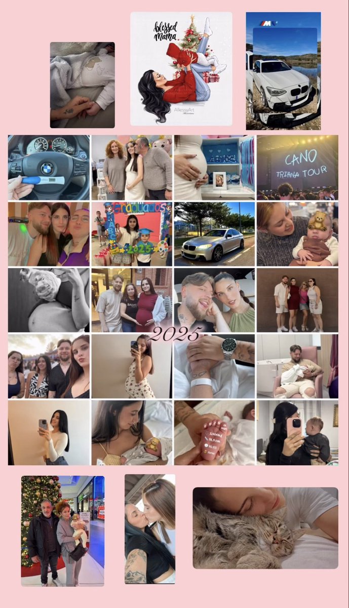 2025 me quito lo que no necesitaba y no me hacía bien, también 2025 me dió lo que sí necesitaba, tengo una familia maravillosa y un hijo por el que daría mi vida ❤️ gracias 2025, has sido mi mejor año hasta ahora! 
Y sobre todo, gracias a ti <a href="/_alex97n/">Alex</a> eres él mejor novio y papá!