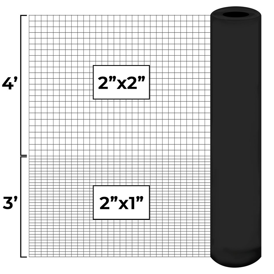 Deerbusters's tweet photo. Save 15% with code HNY15 on products like graduated welded wire w/ smaller openings near the bottom to stop small critters before they reach your garden.

Strong. Dig-resistant. Chew-resistant. Nearly invisible.

https://t.co/GzMPKQNfKe https://t.co/qJHioP4e5U