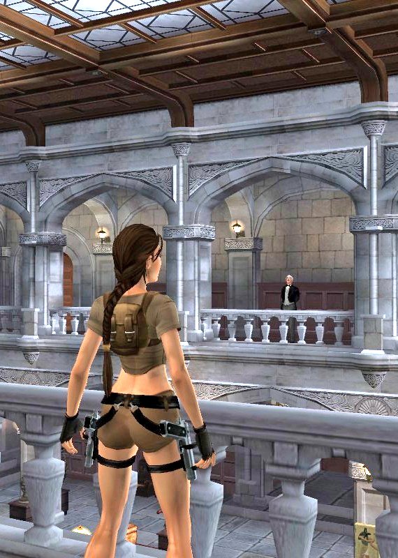 Vendetta__26's tweet image. I played Croft Manor so many times and it's my first time seeing Winston chilling here