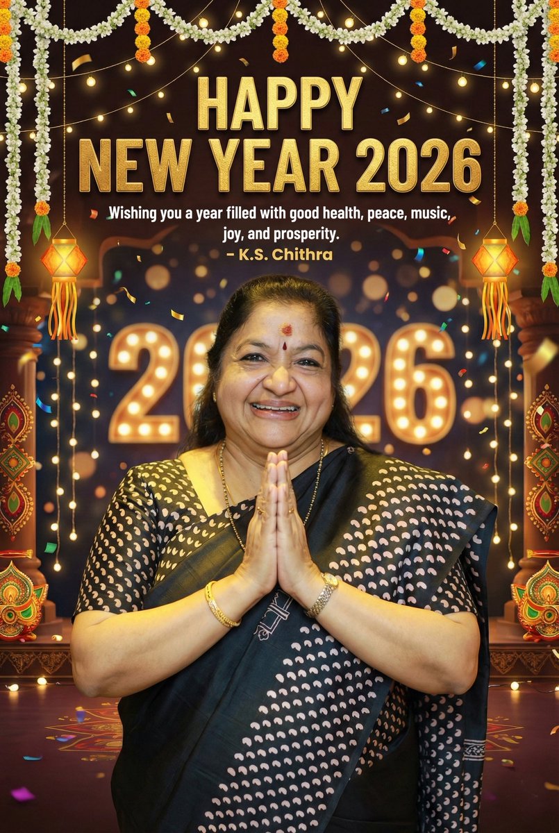 K S Chithra tweet media