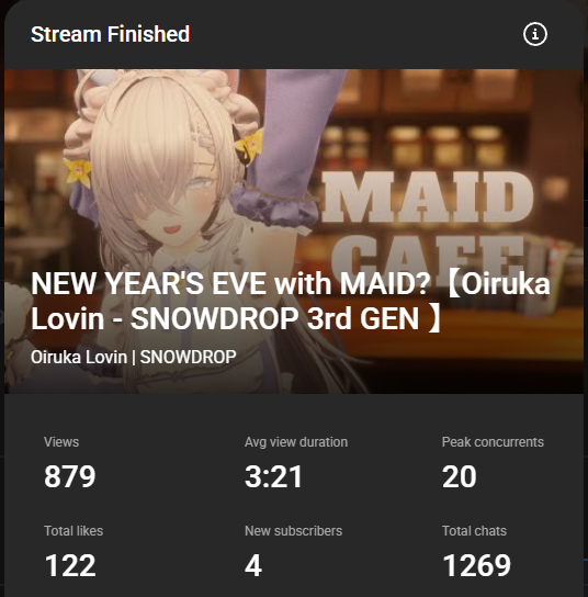 otsuuu~ see you on friday! cooking stream with naked apron :3