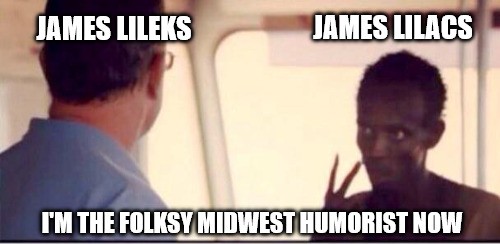 MikeRemmerde's tweet photo. @Radioblogger @Lileks I'm really enjoying this James Lilacs guy Kurt had on yesterday.  Why can't Hugh have this guy on, instead of the cheap knockoff version with the obvious misspelled surname "Lileks"? https://t.co/Y2lsKytJtg