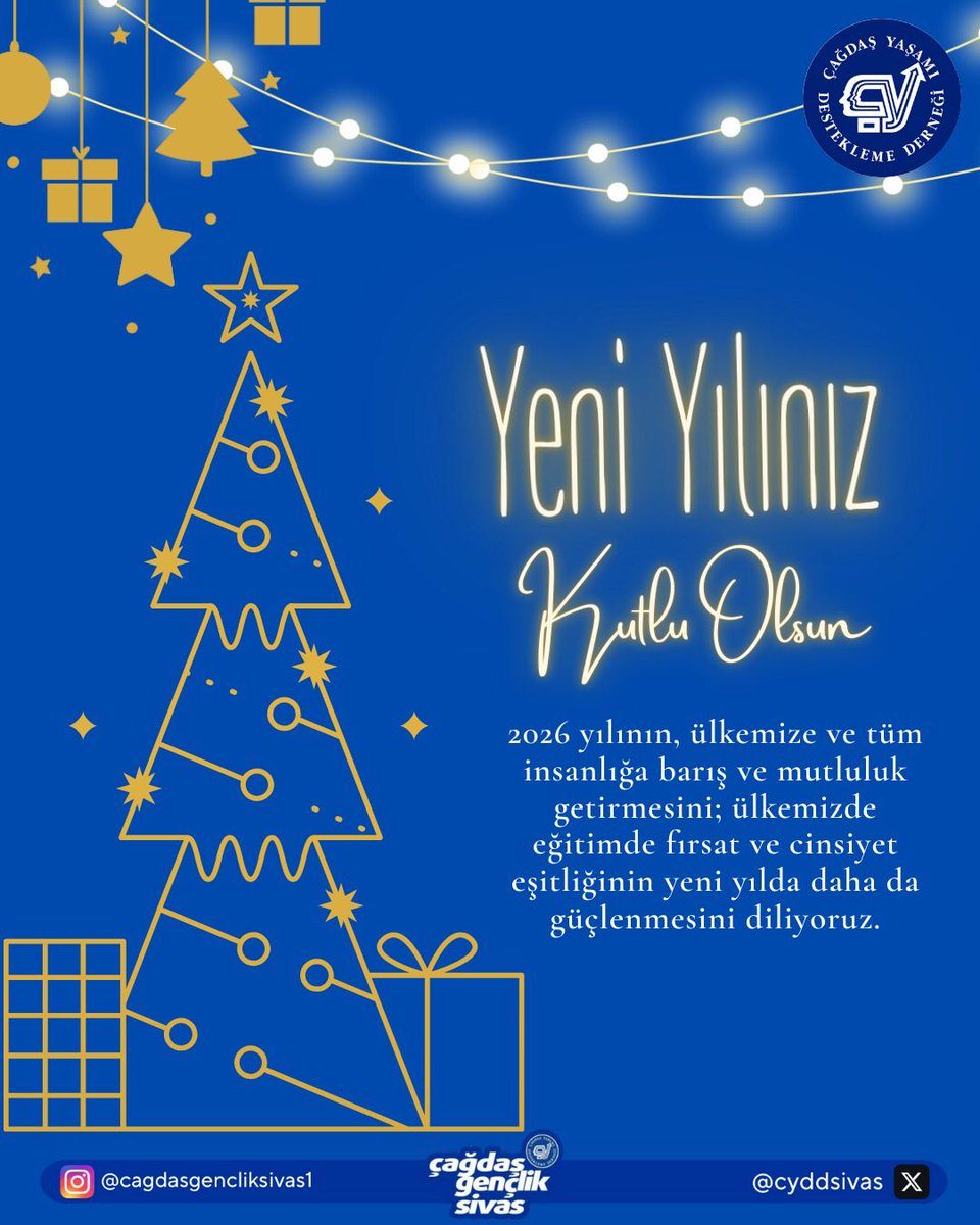 Mutlu Yıllar. 🎄💙✨️