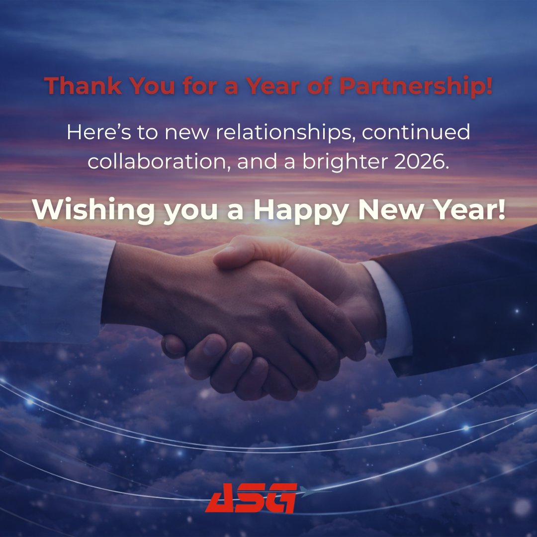 ASGavionics's tweet photo. As we wrap up another remarkable year, we’re filled with gratitude for our loyal customers and excited to welcome new ones. 

Here’s to a brighter future ahead — built on innovation, trust, and shared success. Thank you for being part of our journey! https://t.co/UBN7hseIAj