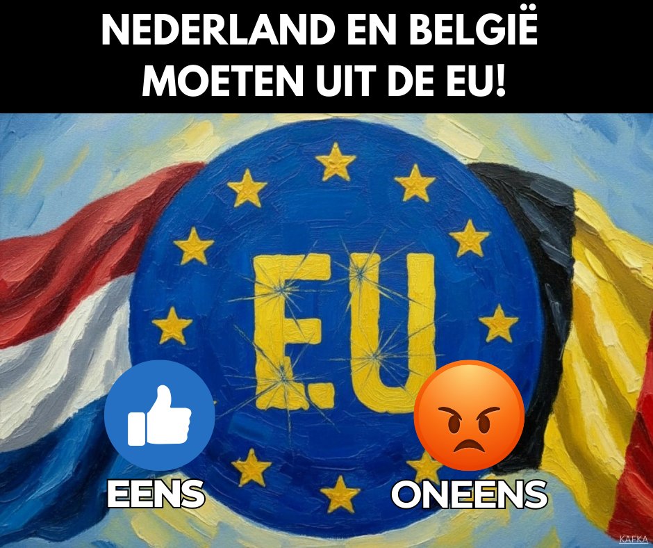 In 2026 moeten Nederland &amp; België uit de EU! 

Doe een ❤️ &amp; RT als je het eens bent!
