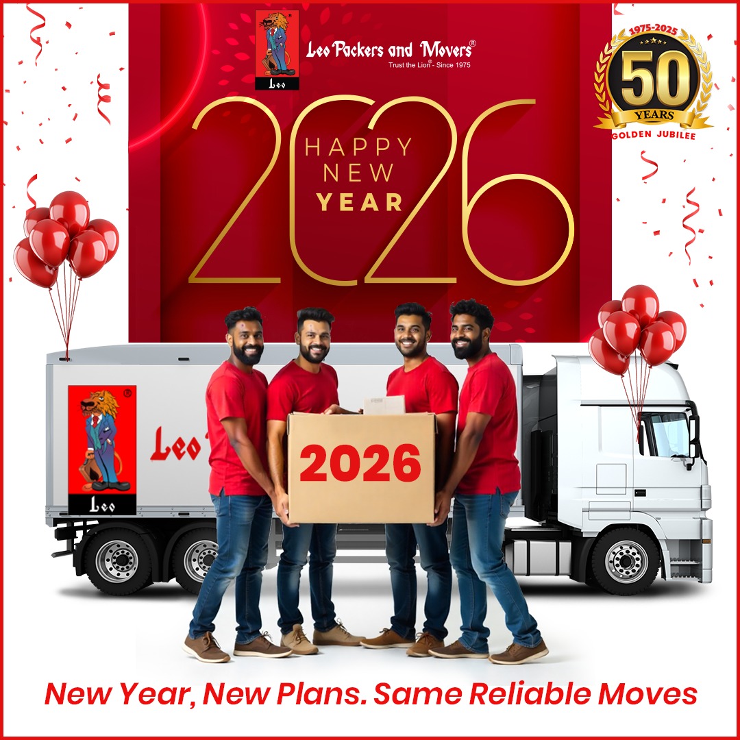 Trust_TheLion's tweet image. Wishing you a year filled with smooth transitions, new opportunities, and success. Happy New Year from Leo Packers and Movers.

#NewYear2026 #NewYear #movers #packers #year2026