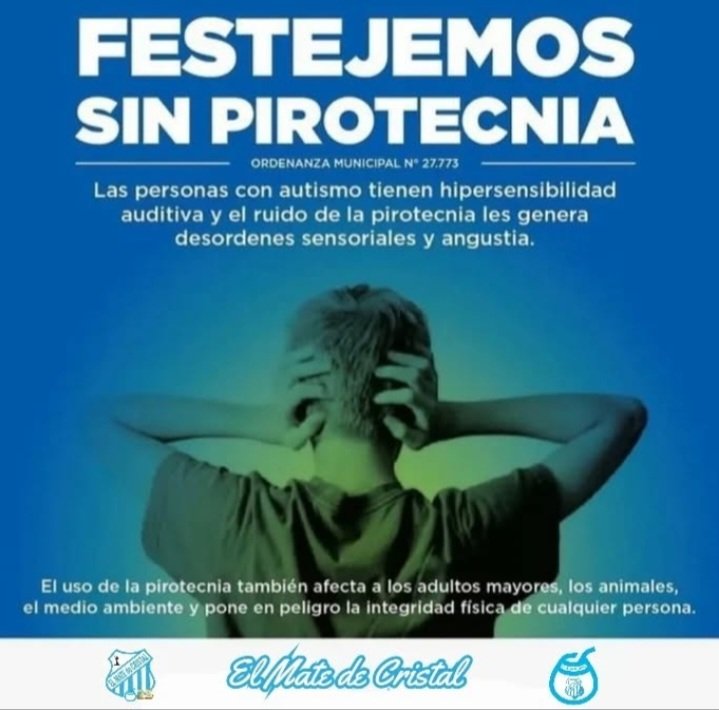 Estas fiestas, sin pirotecnia
<a href="/TGDTEASalta/">TGD PadresTEA Salta</a> <a href="/acmatedecristal/">acelmatedecristal</a>