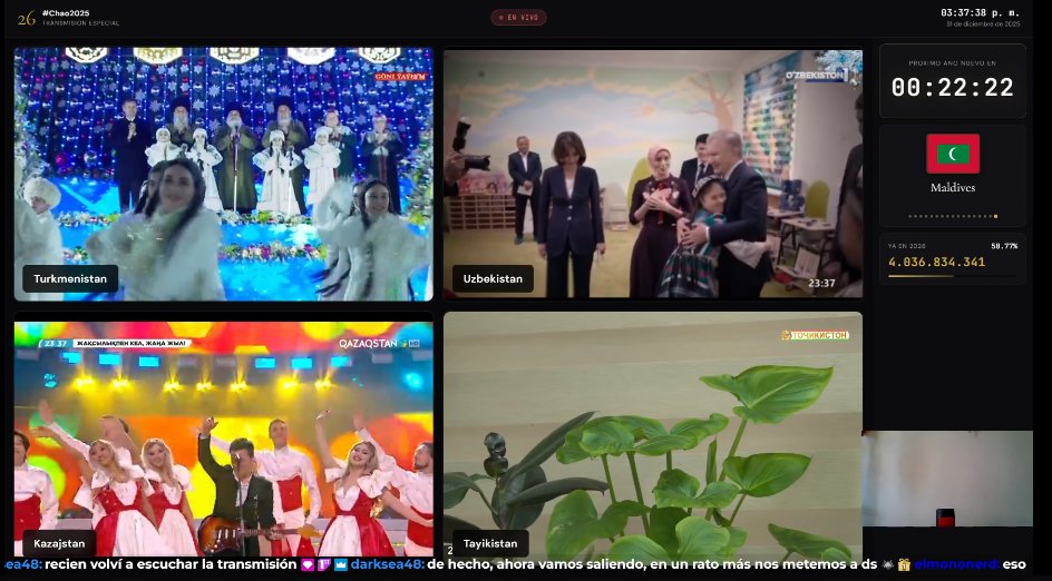 _Cide's tweet image. Llego el momento favorito del stream, los años nuevo en los ex paises sovieticos