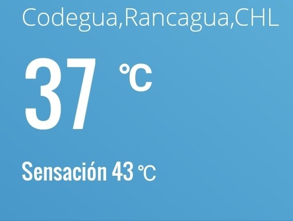 Está potente el sol en codegua 💀🫠

<a href="/vvanesaug/">Viviana Urbina Guerrero</a> <a href="/meteoredcl/">Meteored Chile</a> <a href="/Sepulinares/">Alejandro Sepúlveda Jara</a> <a href="/EduardoTVT/">Eduardo Sáez</a> <a href="/cristobalreus/">Cristóbal Reus Chêreau</a> <a href="/meteochile_dmc/">MeteoChile</a>  <a href="/davidurra7/">David Urra 🛰 🌆🌅🌃 🌬🌧🌨</a>